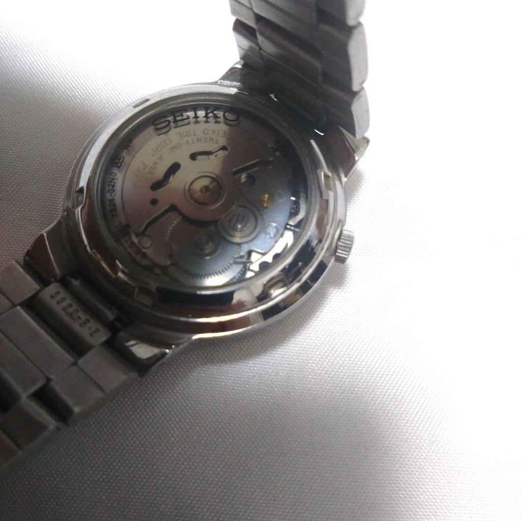 [USED] Extremely rare SEIKO5 Day Date Automatic with diagonal crown