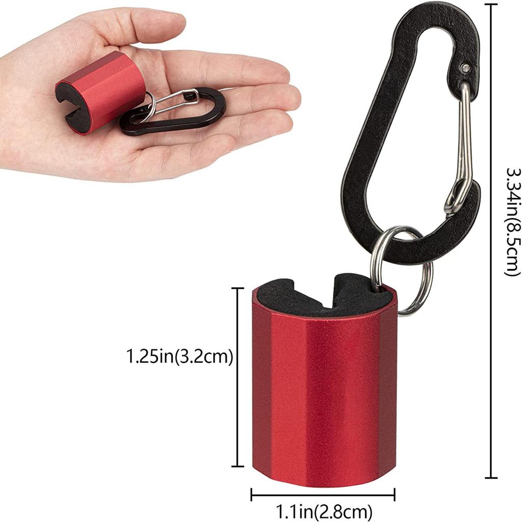 Fishing Rod Holder Portable Fly Rod Fishing Pole Holder Clips Multi-color Wading Staffs Tackle Accessories