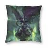 World Of Warcraft Game Square Pillowcase Pillow Cover Cushion Throw Pillow for Home Sofa Living Room