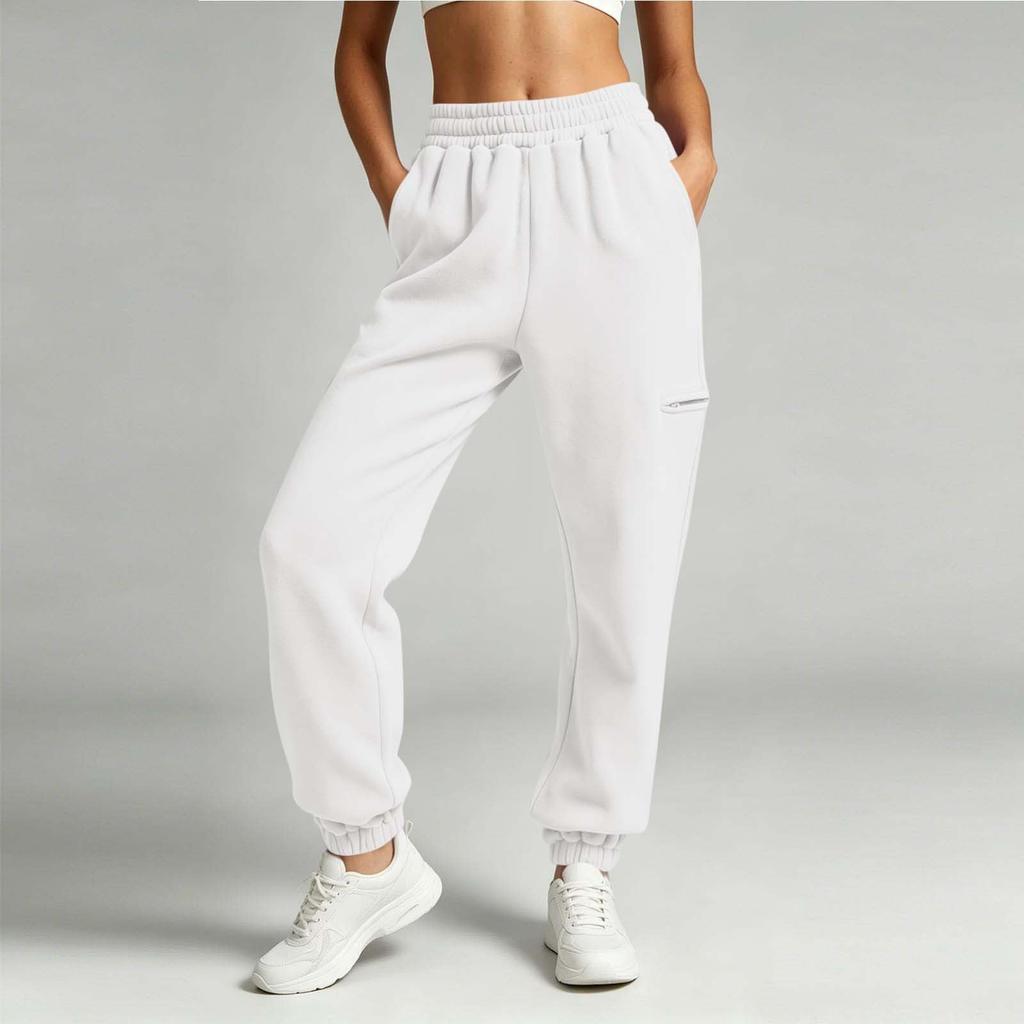 Women's Casual Drawstring Joggers with Pockets for Everyday Wear