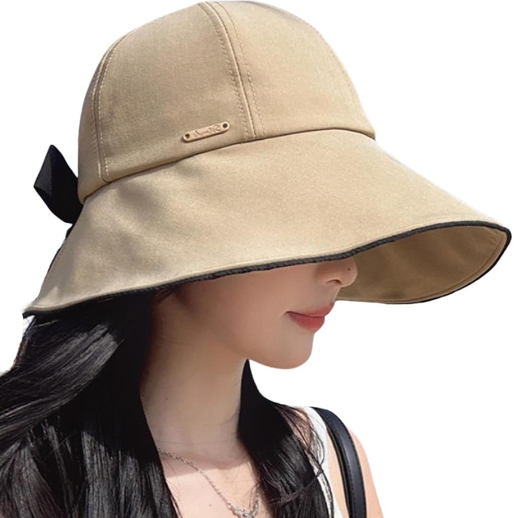 Sun Sun UV Herečka Velikost Malý Obličej Široký Horko UV MZ017 Číslo [YUANLIFE] Dámský Klobouk, Klobouk, Ochrana, Ochrana, Klobouk, Nastavení, Skládací, Efekt,