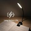 USB LED Desk Lamp with Clip - AA Level Eye-Protective, Dimmable Study Light