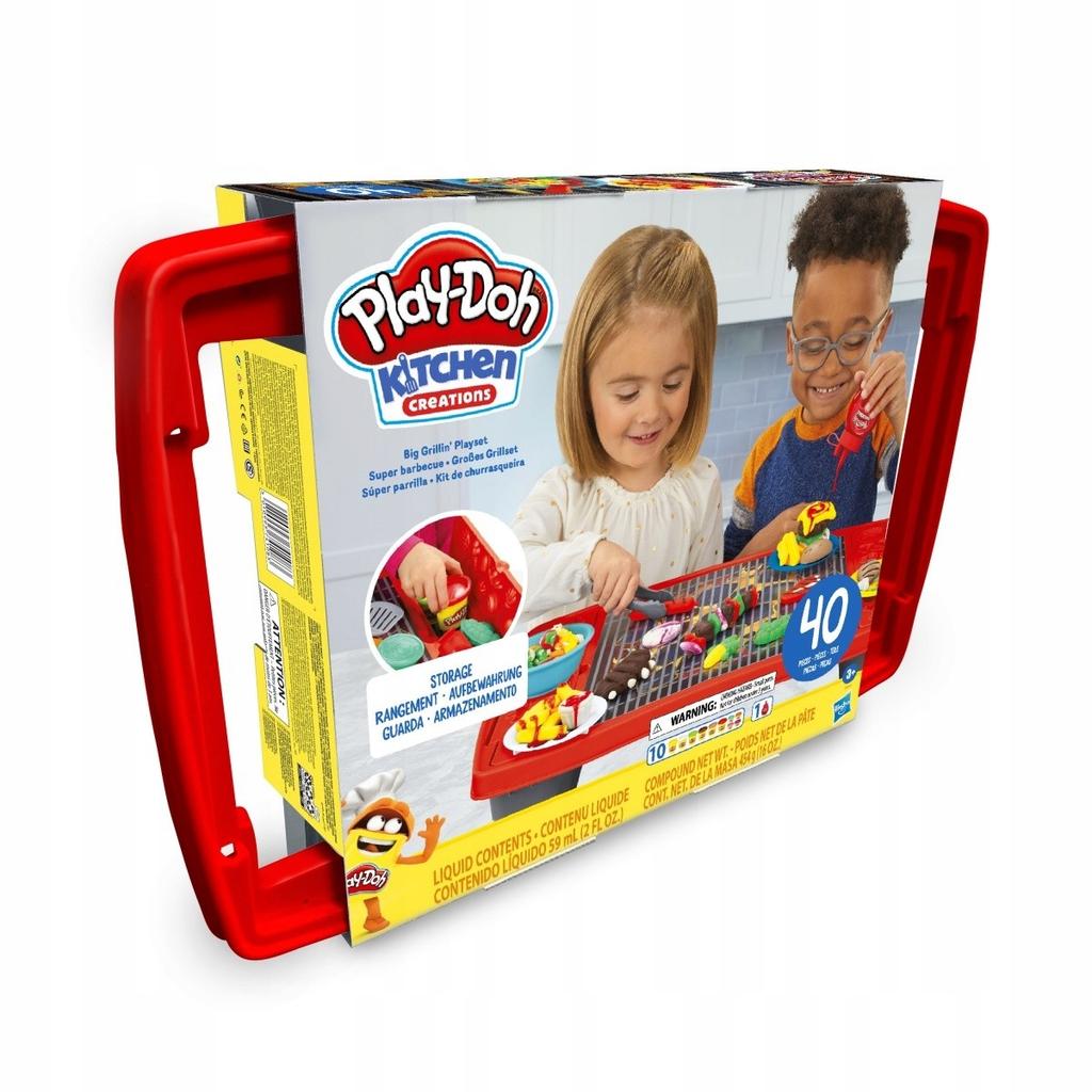 Play Doh E8742 Großes Grill-Knete-Set