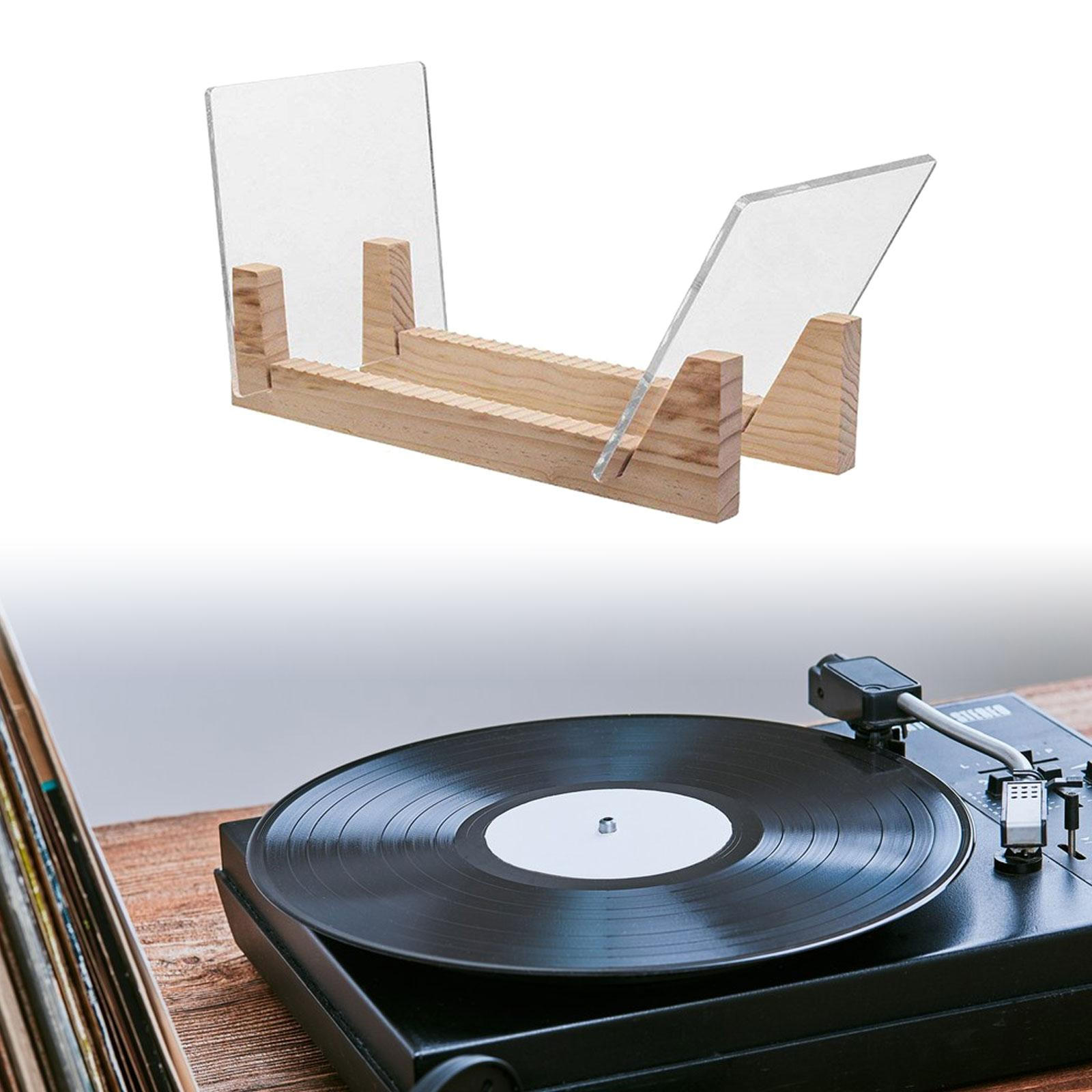 

Acrylic Vinyl Record Storage Holder Stand Records Portable Tabletop Practical CD Display Rack