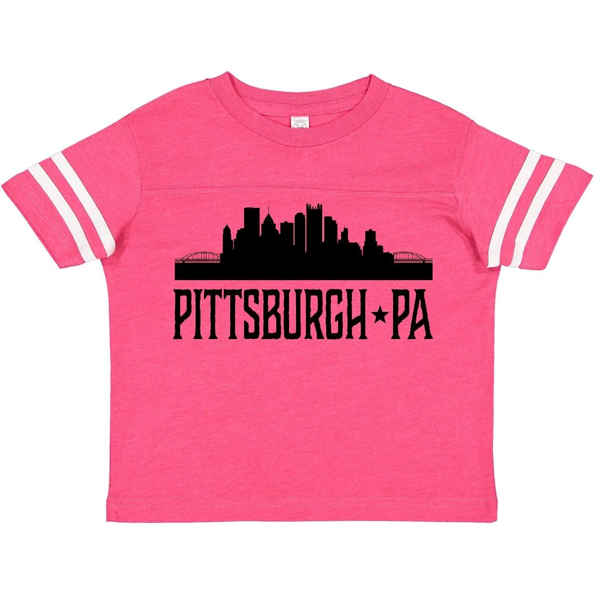 Inktastic Pittsburgh Pennsylvania City Skyline Toddler T-Shirt Clothes Souvenir 150