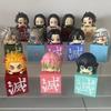 Japanese Bandai Genuine Scale Model Demon Slayer Q Edition Series Model Kamado Tanjirou Nezuko Action Figure Toys