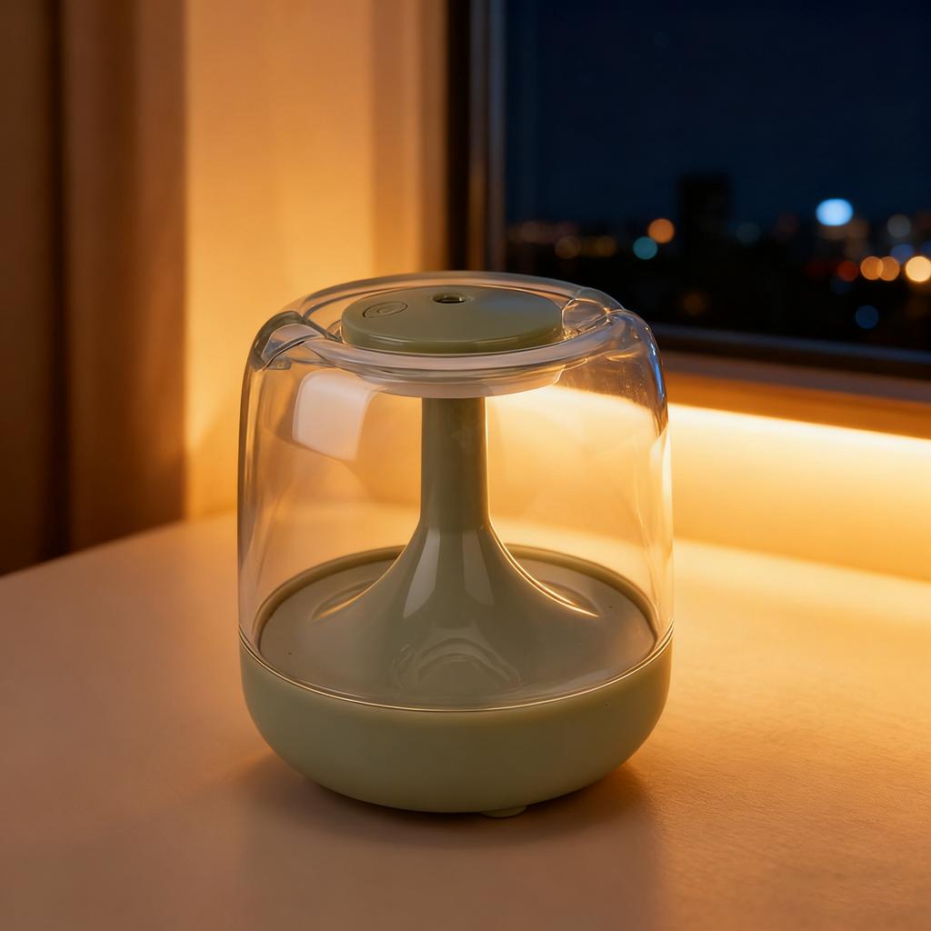 Large Spray Mute Aromatherapy Humidifier D Indoor Portable Small Night Light Bedroom Air Humidifier