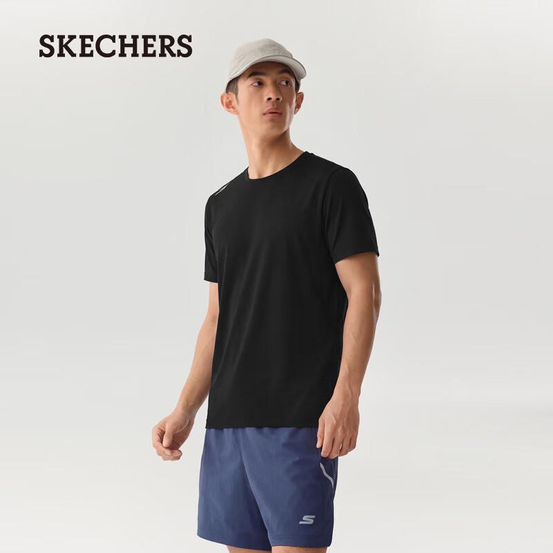 Skechers Men s Breathable Casual Knit Short Sleeve T-Shirt S