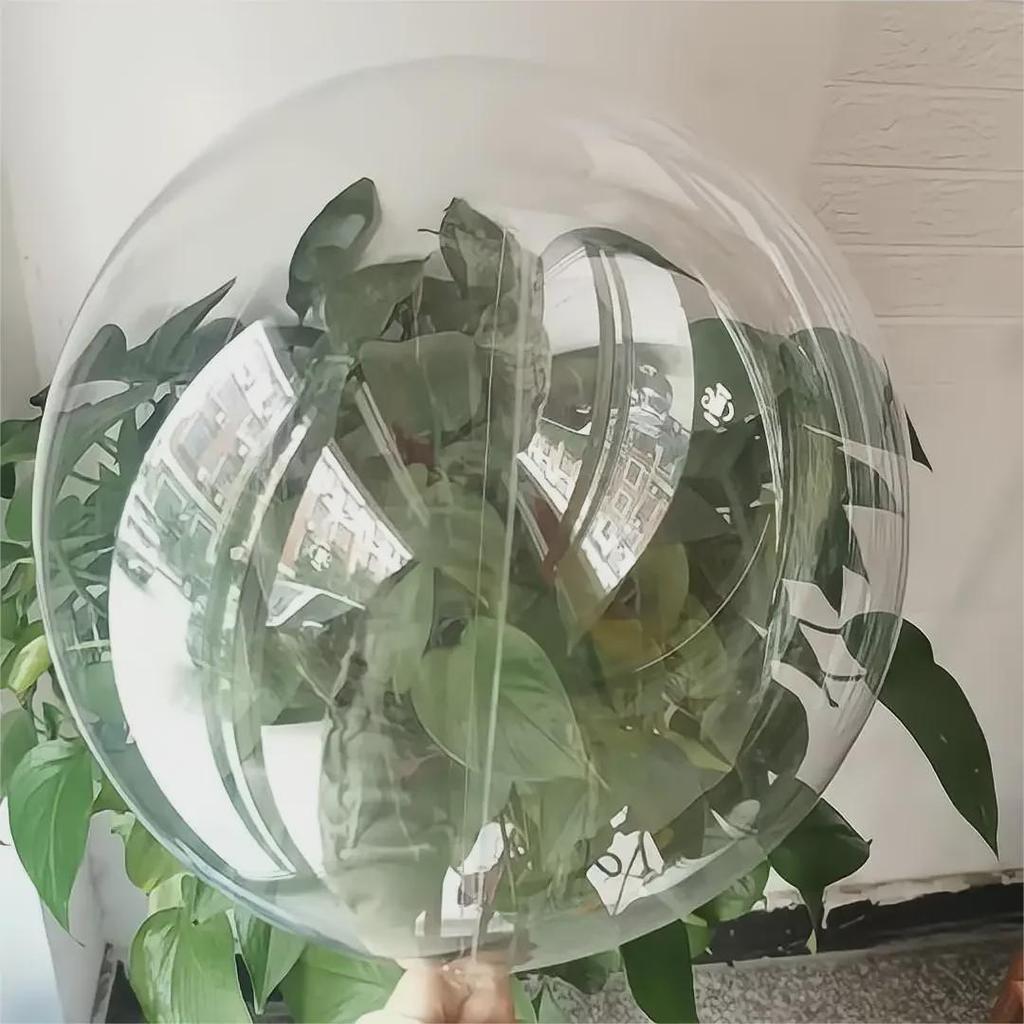 "BOBO Balls 50-Pack: Clear 18, 20, 24-Inch Balloons for Weddings & Parties"