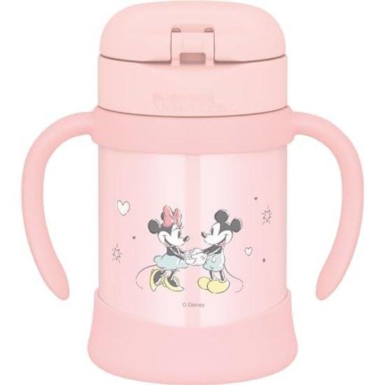 Thermos Baby Straw Mug Integrated Drinking Spout Packing 250ml Pastel Pink Disney Minnie Insulated FJT-250DS P-P