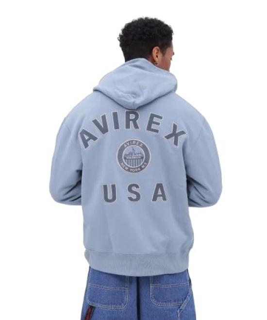 

Толстовка с капюшоном на молнии с логотипом VARSITY LOGO NYC 2XL 391 Saxophone [Avirex] Мужская 783-4231002