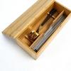 Large Capacity Bamboo Chopsticks Box Safety Tableware Spoon Storage Container  for Home
