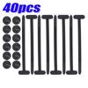 1-100pcs Nylon Cable Tie Buckle Pin Button Zip Ties Universal Self-Locking Fixed Tie Wires Fastening Straps Retainer Accessories