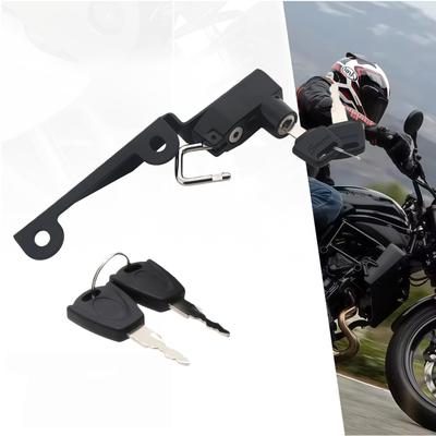 Eiksouvi Helmet Holder for R1200R/RS 2015-2021 | S1000RR/R1250R/RS 2019-2025 Helmet Lock Motorcycle Custom Parts Aluminum Alloy Anti-theft