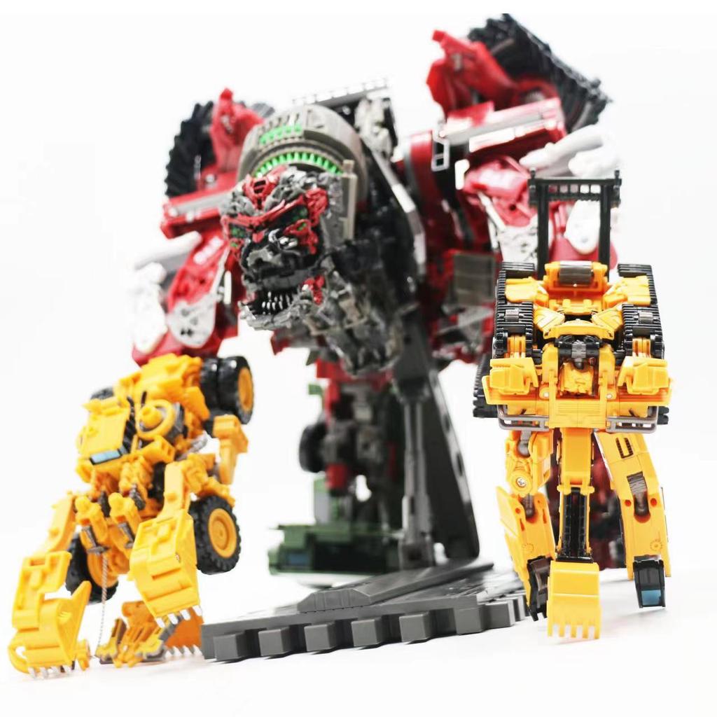 Tai Ba Boy Alloy Devastator: Eight-in-One Transforming King Kong Robot Action Figure