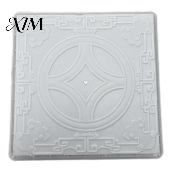 Easy DIY Garden Tile Mold Reusable Concrete Path Stepping Stone Mold, Pavement Cement Mould, Home Craft Project for Enthusiasts Patio Walkway