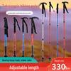 Professional Telescopic Aluminum Trekking Poles – Outdoor & Nordic Walking, Hiking, Climbing, and Mountaineering Equipment.