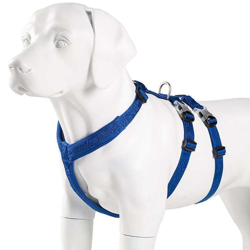 TRUELOVE Pet Harness Double-H Nylon Personalized Dog Harness NO PULL Reflective Breathable Adjustable YH1803