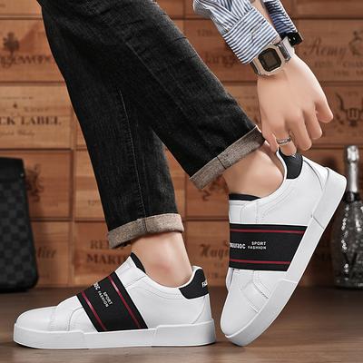 Herbst/Winter Herrenschuhe im europäischen Stil, neue bequeme Boardschuhe aus echtem Leder, vielseitige, leichte Sport- und Freizeitschuhe