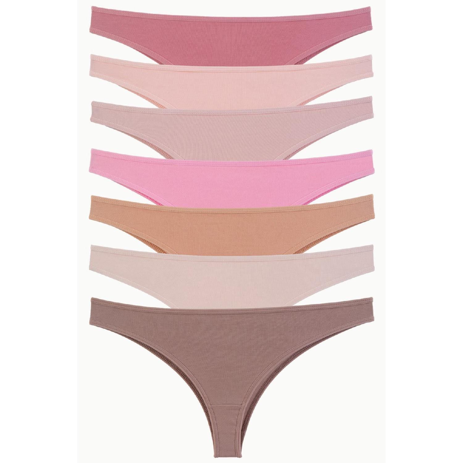 

Женские трусики 7-pack Lycra Brazillian Stone S