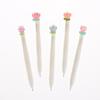 5/10Pcs Cute Sweet Tulip Flower Gel Pens Quick-Dry Ballpoint Pens 0.5Mm Black Ink Pen Office School Stationery Supplies