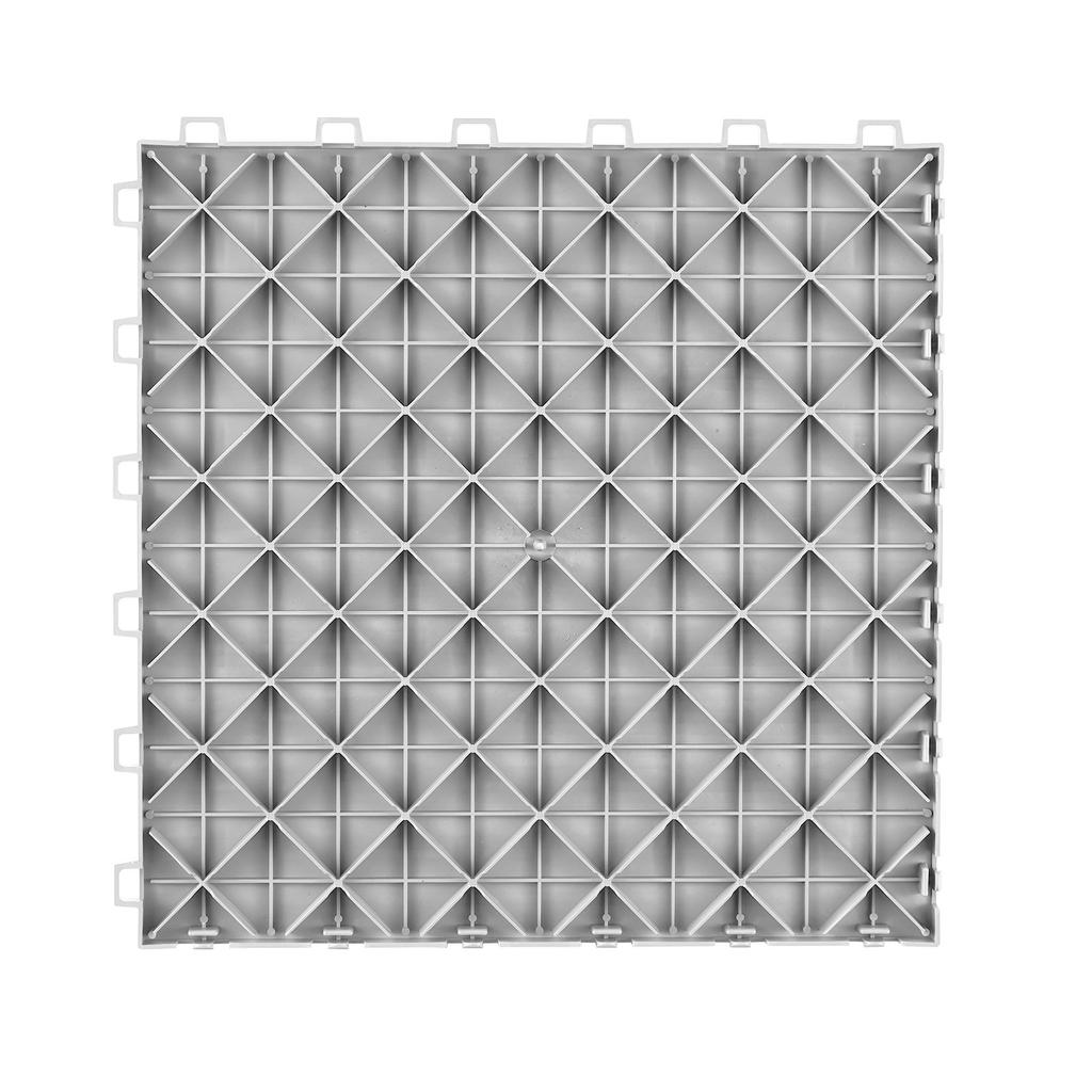 VEVOR Garage Tiles Interlocking, 12 x 12 x 0.53 inch 25 Pack Garage Floor Covering Tiles, Non-Slip Double-Sided Texture Garage Flooring Tiles