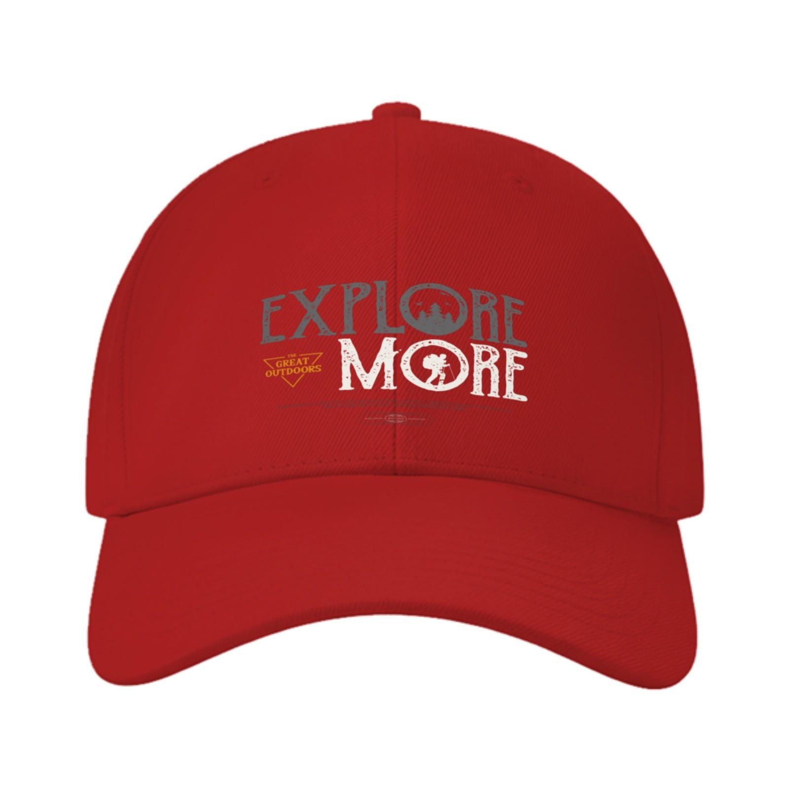Explore More Hiking Graphic Baseball Cap Cotton Casual Adult Outdoor Adjustable Hat XS(old)