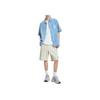 New MLB Casual Shorts Men's Beige 3ASMV0353-50SAM