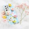 CH10 5Pcs Cartoon Polychrome Mini Donut Beads Jewelry Bulk Beads Make Bracelets DIY Pacifier Chain Jewelry Material Accessories
