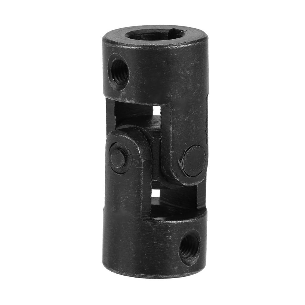 Shaft Coupling Motor Connector DIY Steering Universal Joint with Keyway 10*20*45mm