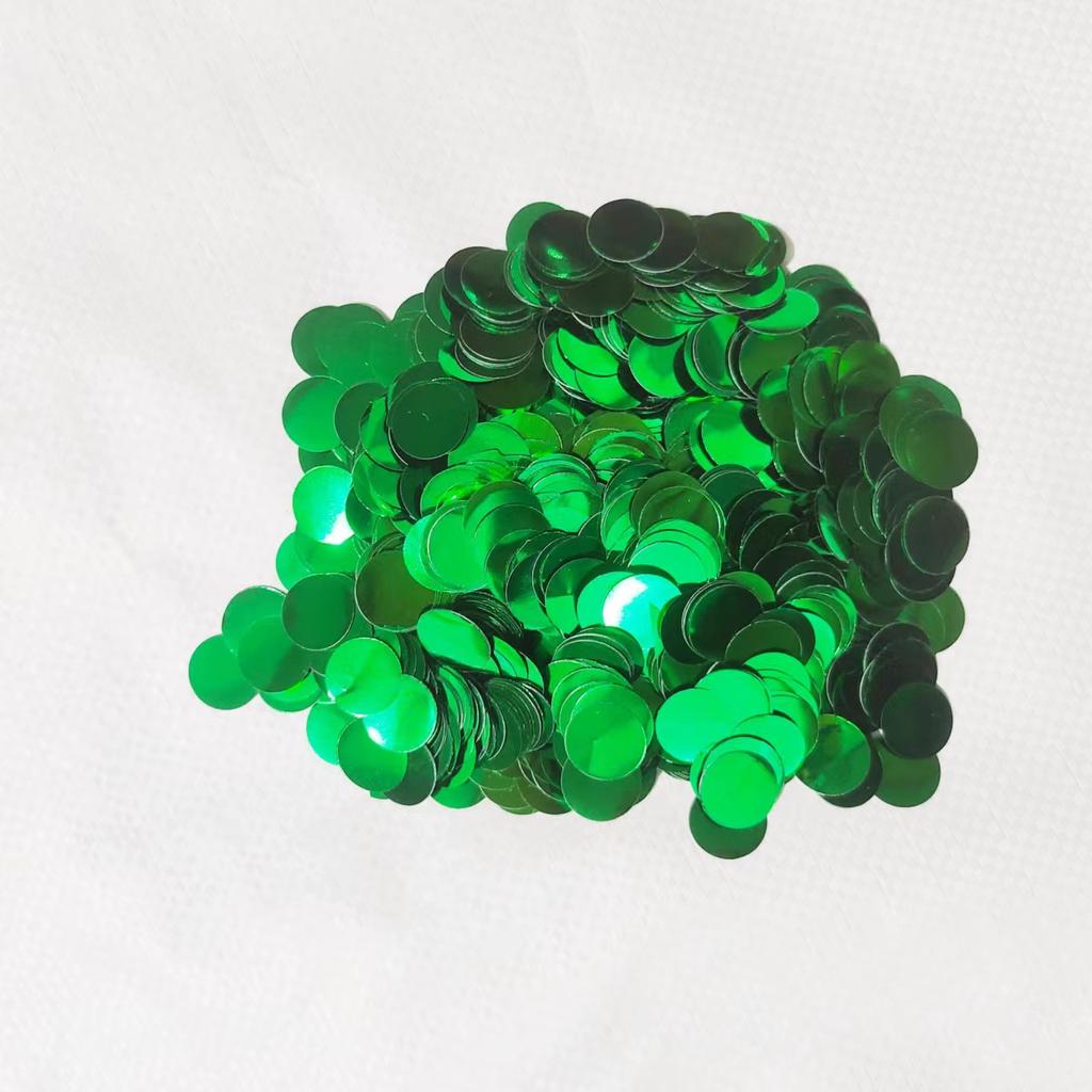 Factory Price Balloon Sequins 1.5Cm Round Transparent Bobo Ball Filled With Decorative Rose Gold Sprinkles 100G