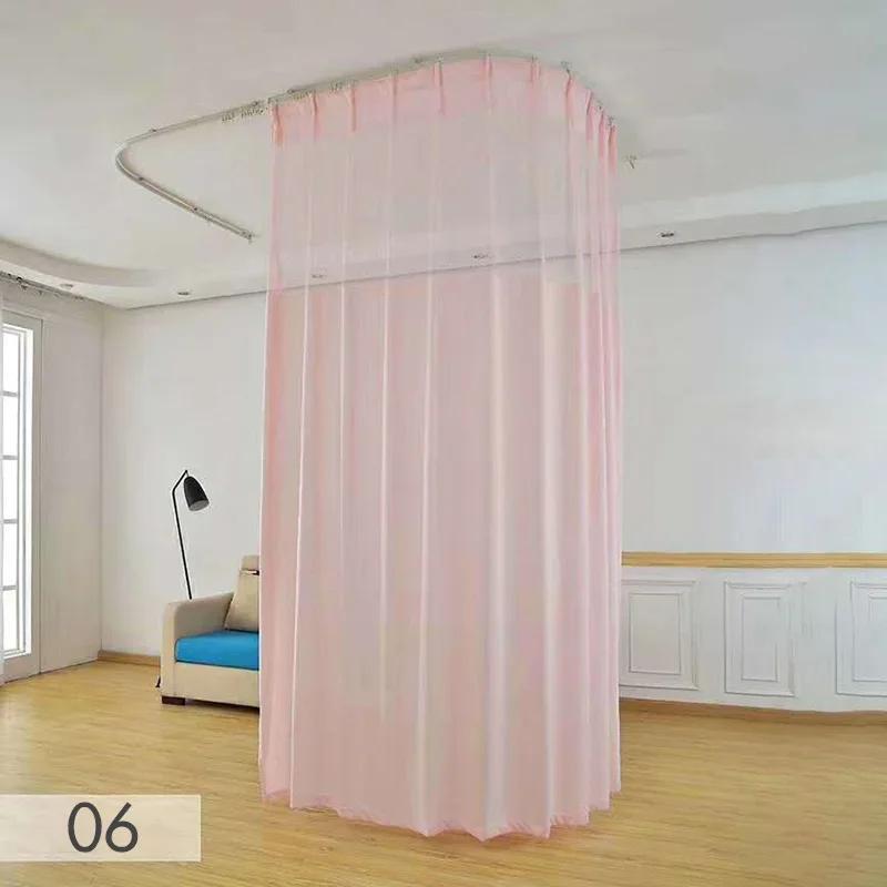 

Hospital Medical Curtain Beauty Salon Curtains SPA Patient Blind Drapes Private Drape Window Treatment Panel Drapes With Hooks 100x280cm