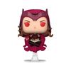 Figurine funko pop - marvel - wanda vision scarlet witch - exclusive - 9 cm - rouge