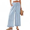 Calças Casuais da Moda Feminina