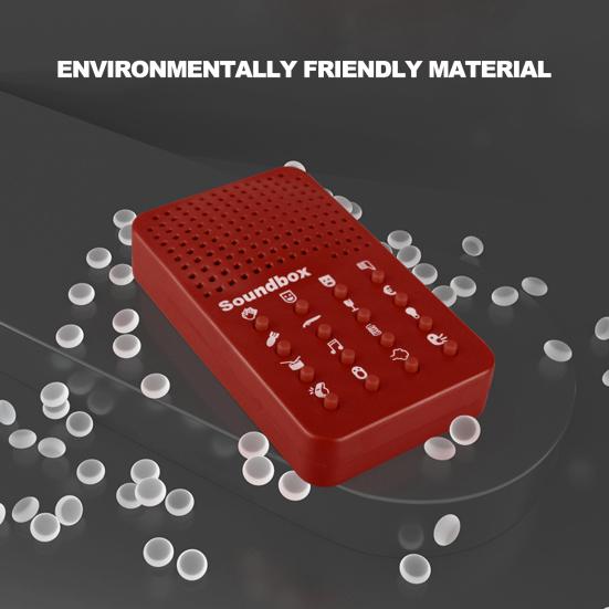 Soundmaschine für Kinder mit 16 lustigen Soundeffekten, elektronischer Furzgeräusch-Soundmaker, Soundbox, Spielzeug, Streich, Requisite, Geschenk für Kinder und Erwachsene