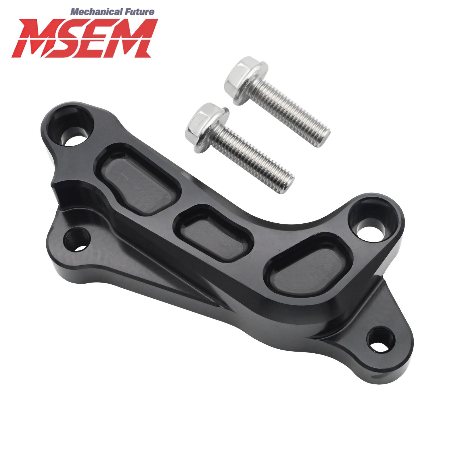 

Motorcycle CNC 320mm Disc Brake Caliper Mounting Adapter For Husqvarna 125-501 FE/TE/FC KTM 125-500 XC/XCF/XCW/SX/SXF 1994-2023 320mm Black Bracket