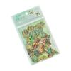 Zaomao 3D Gold Foil Sticker Pack: Butterfly and Flowers Series Decorative Stickers for Journals