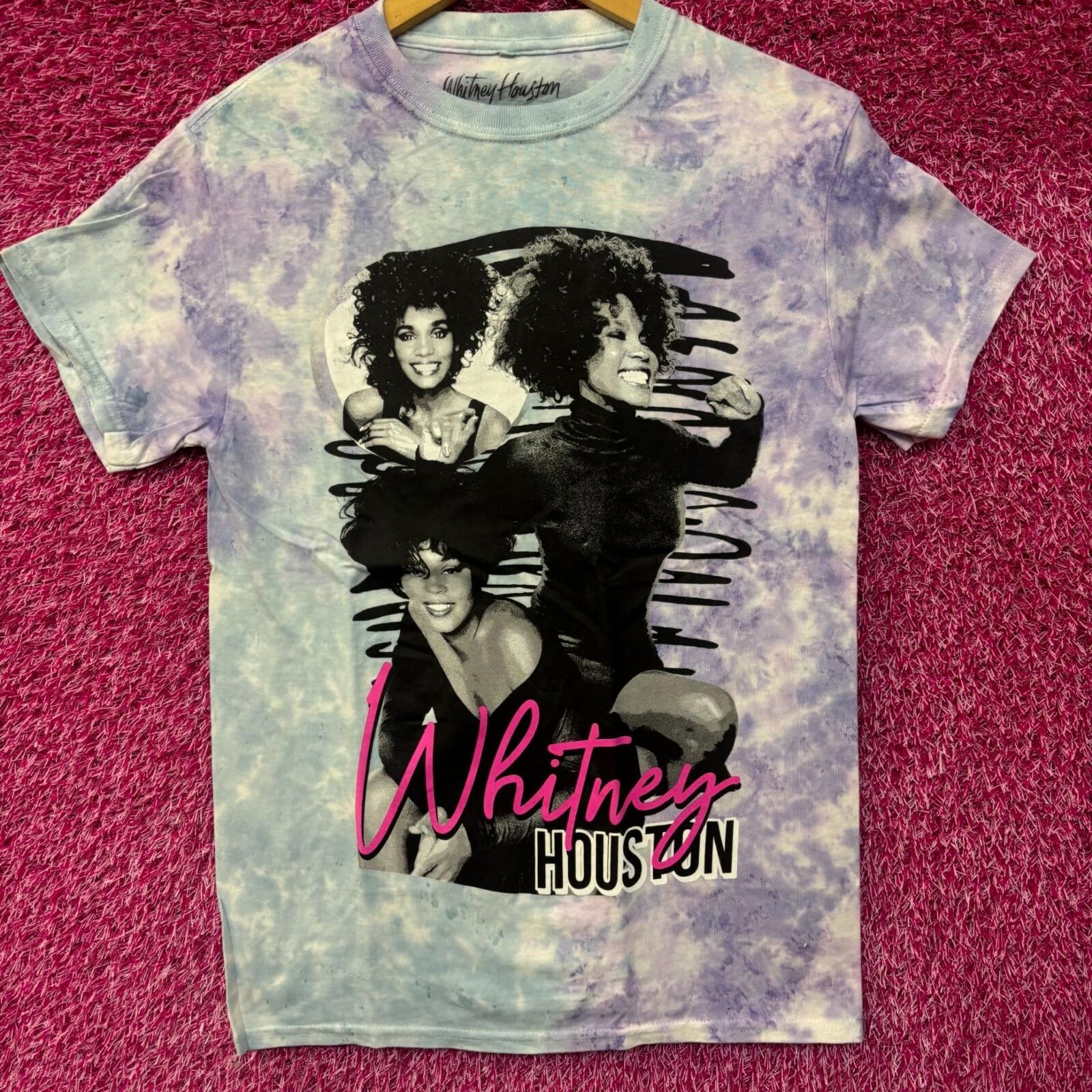 Whitney Houston Retro Tie Dye Tshirt size Small XXXXL