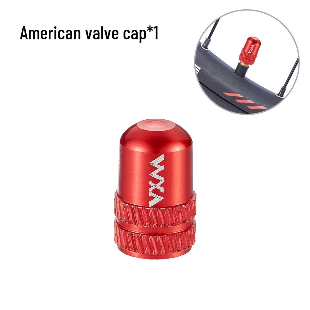 Aluminiowy stop Kapsel przeciwpyłowy na wentyl rowerowy i adapter konwertujący Presta na Schrader