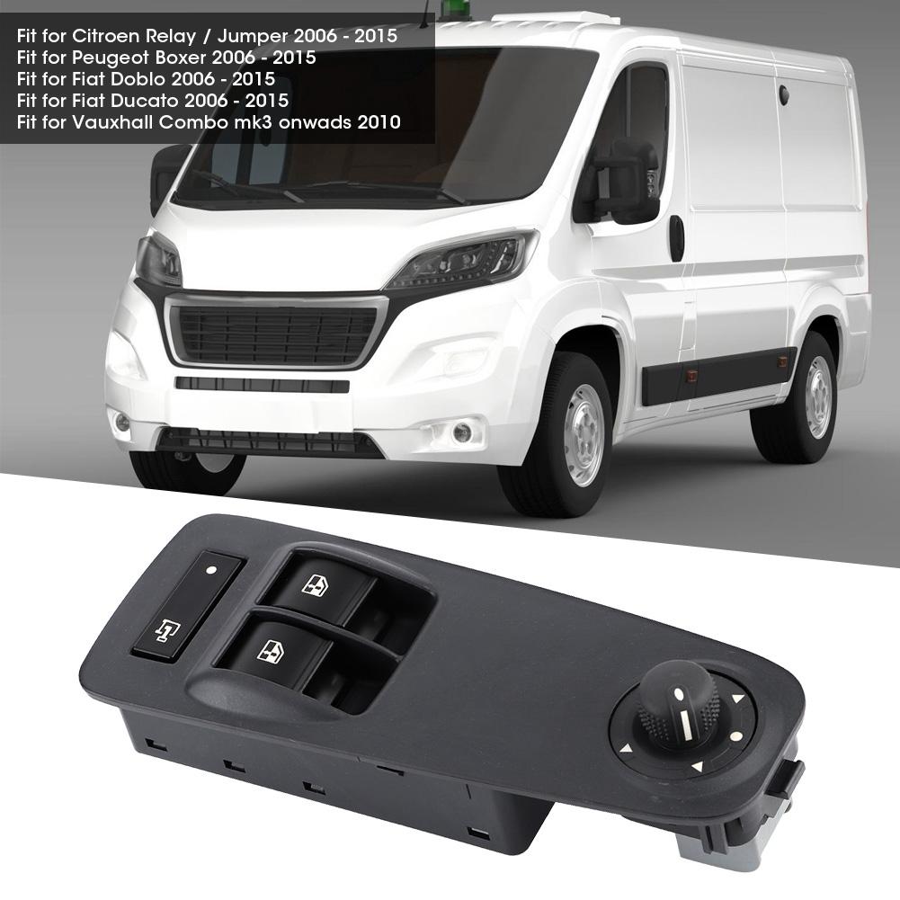 Electric Power Window Switch Master 735487423 Replacement Fit for Fiat Doblo