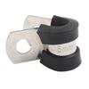 10Pcs Hose Clamp Hose Clip Removable Rubber Lining