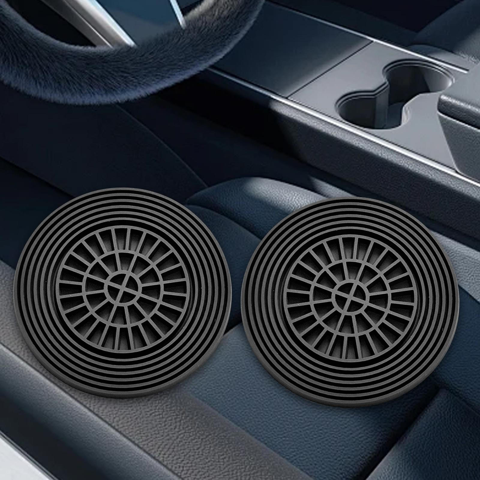 

2 шт. автомобильный подстаканник подставка для напитков украшение интерьера противоскользящее режущее изделие