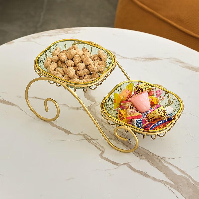 Qinkai European Style Luxury Fruit Basket