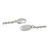 VIVIENNE WESTWOOD Mayfair Small Orb 3D Saturn Crystal Pendant Necklace Men Necklace Gunmetal-Grey Silver 6302039V02W130