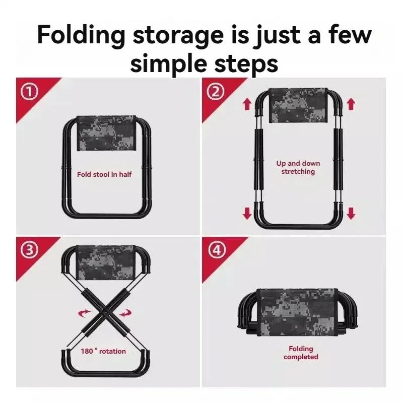 Scaun pliabil portabil pentru exterior