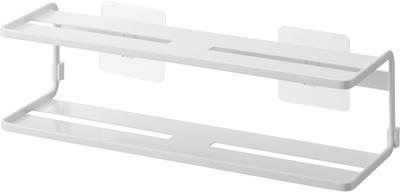 Yamazaki Film Hook Sanitary Rack 2 Tier White W30 X D9 X H8cm Film Tower Floating Storage Bathroom Storage Large Capacity 2173 Body (excluding Hooks)
