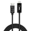 LINDY HDMI To DisplayPort Conversion 1m 2.0 1.3 Cable, (Model Number 41485)