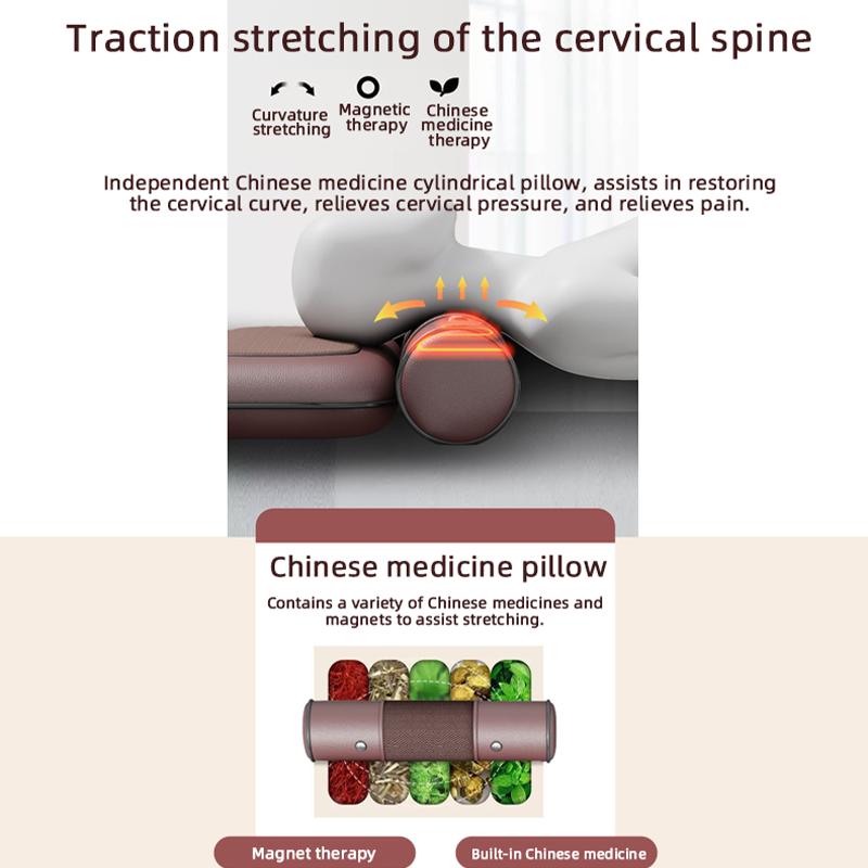 Massage Mattress Full Body Massager Multifunctional Electric Massage Mat Vibration Heating Infrared For Neck Back Foot Lumbar Airbag Traction