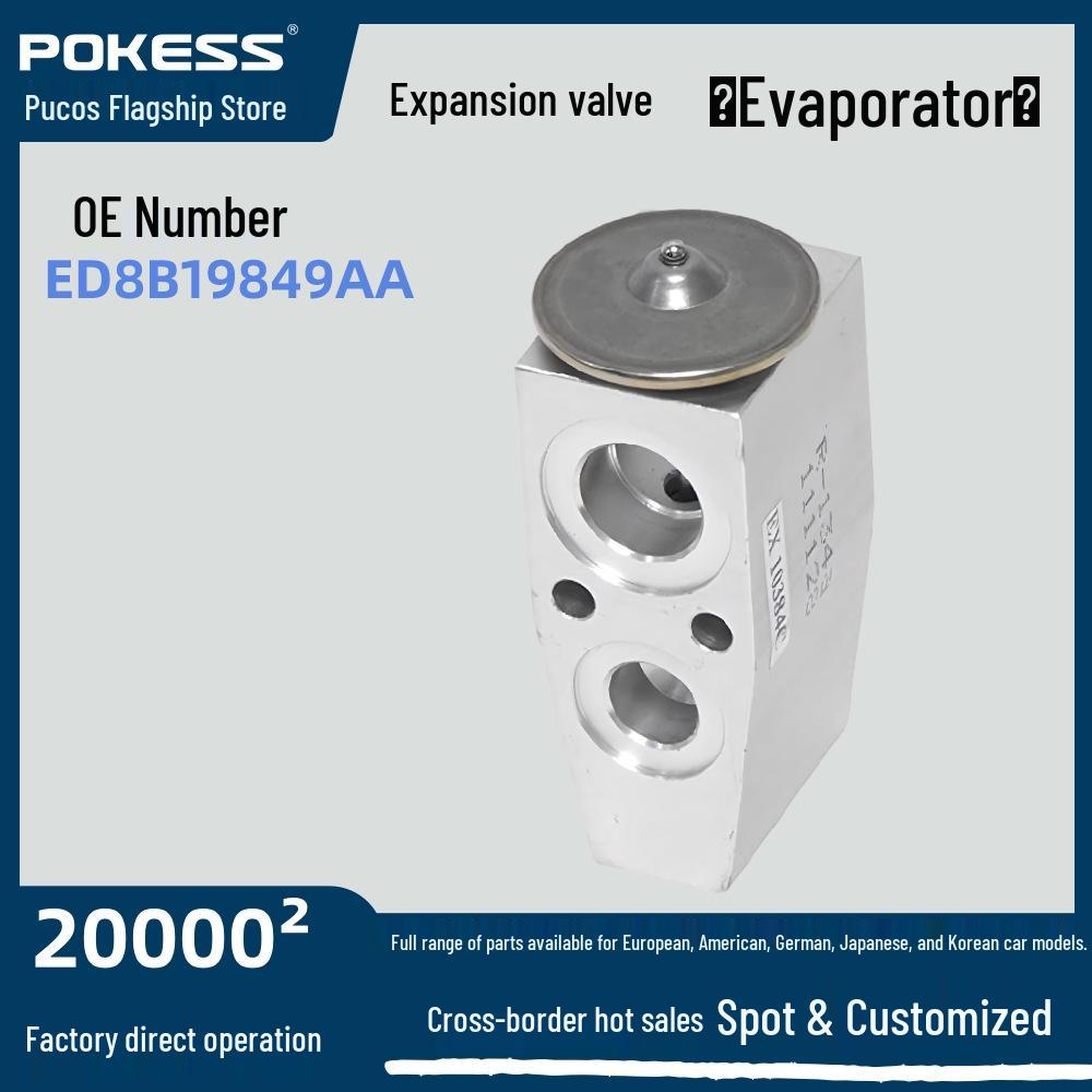 Expansion Valve for Ford Escort, Focus (15 models), and New Mondeo (Evaporator). ED8B19849AA