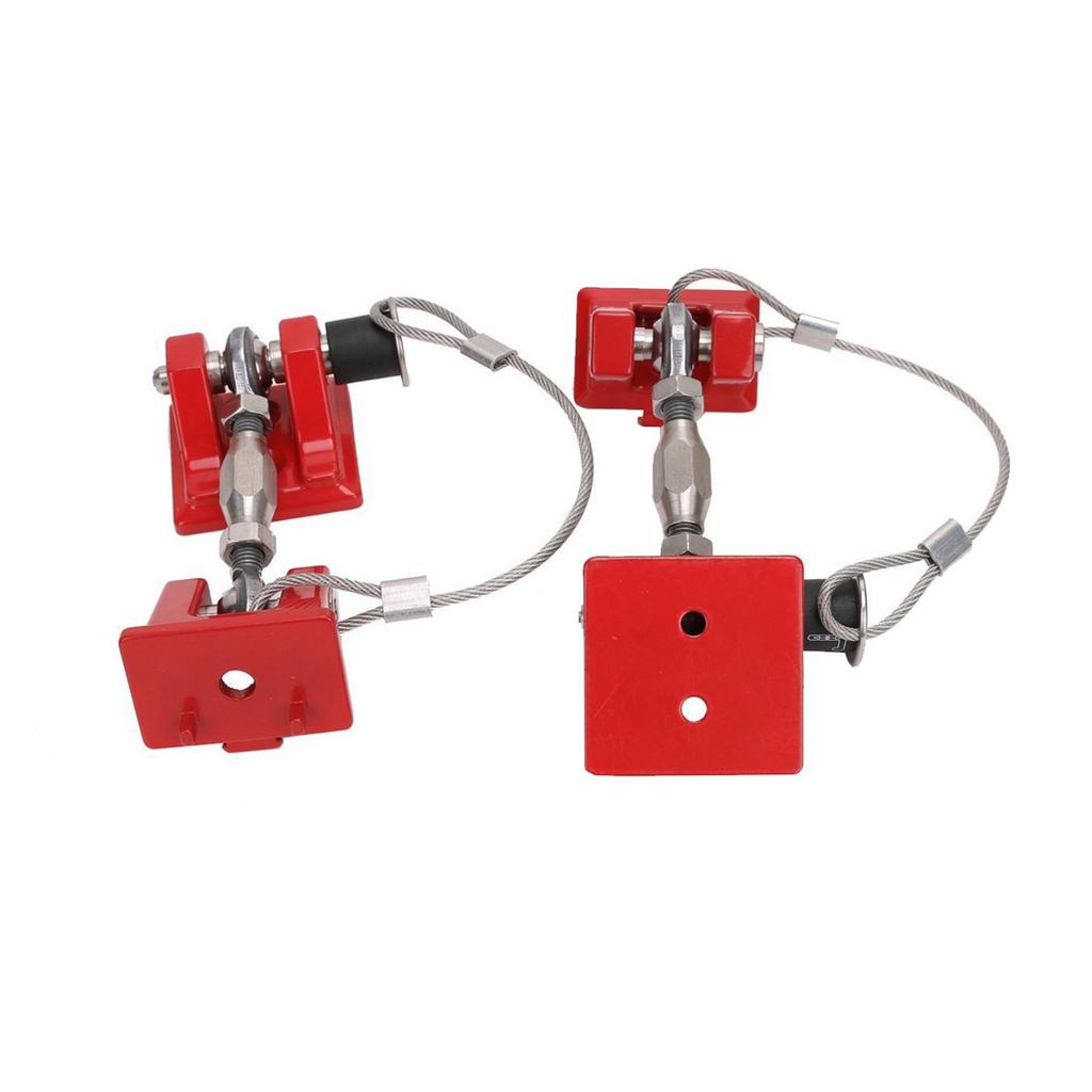 Universal Hood Latches Kit Retro Metal Locking Mechanism Strong Construction Hood Locking System for Automotives Use